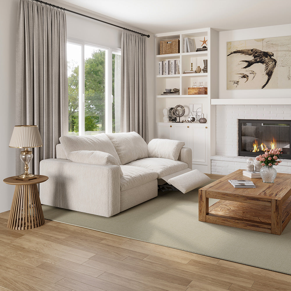 CloudLuxe 2-Piece Modular Recliner Sofa