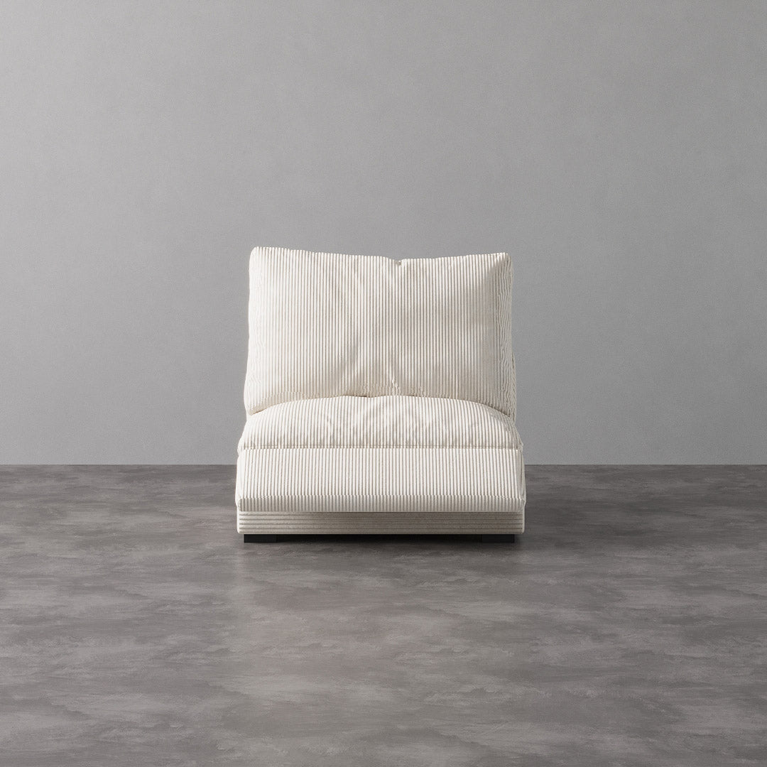 Armless Recliner Chair