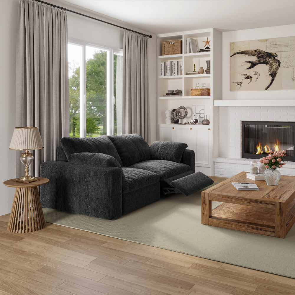 CloudLuxe 2-Piece Modular Recliner Sofa
