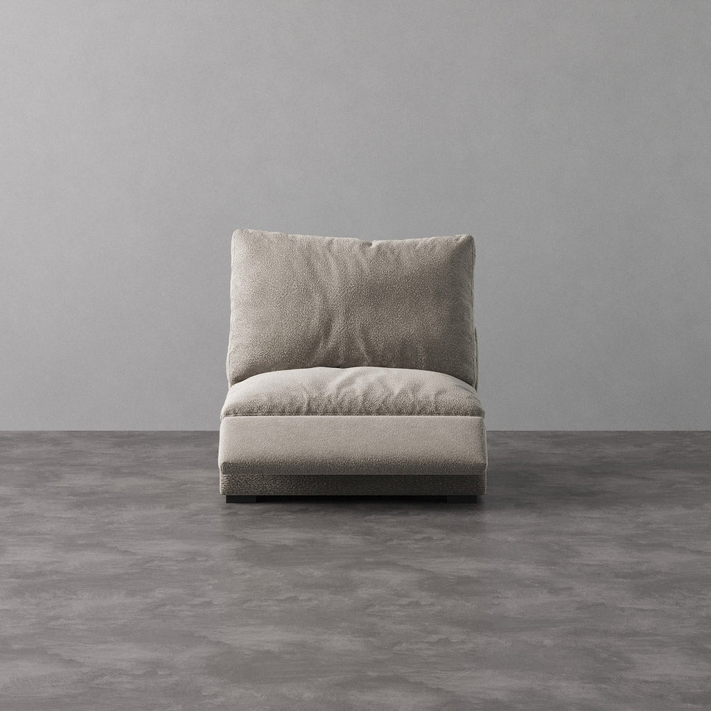 Armless Recliner Chair