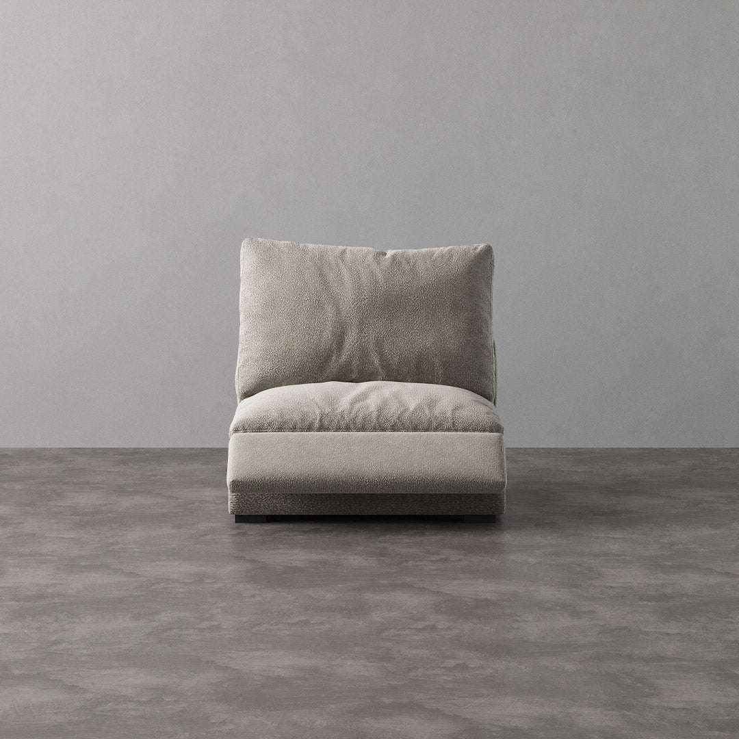 Armless Recliner Chair