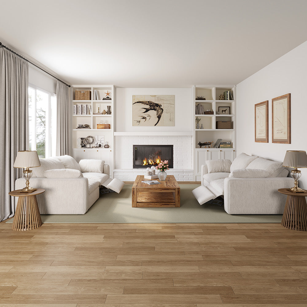 CloudLuxe 2-Piece Modular Recliner Sofa