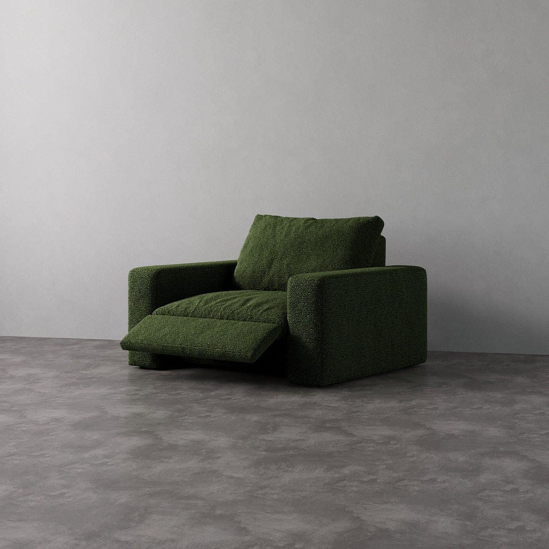 CloudLuxe Recliner Chair-Bouclé