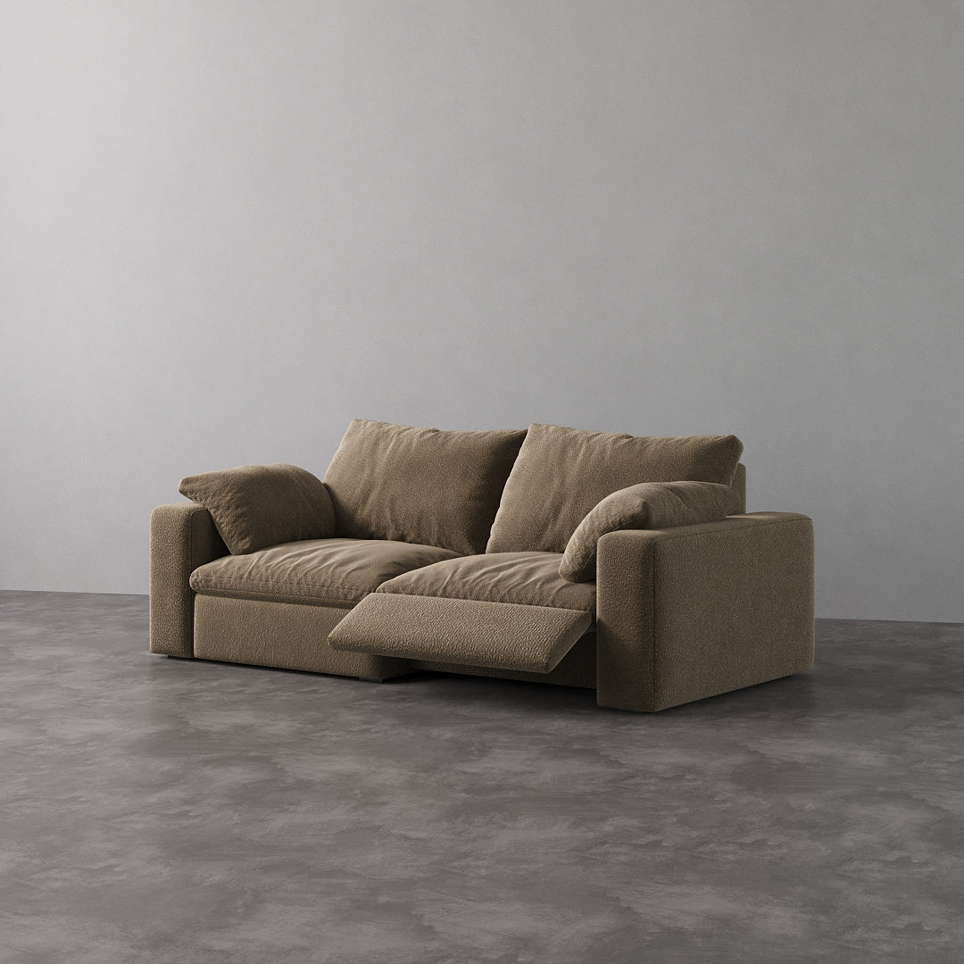 CloudLuxe 2-Piece Modular Recliner Sofa