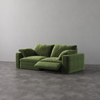 CloudLuxe 2-Piece Modular Recliner Sofa