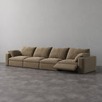 CloudLuxe 4-Piece Modular Recliner Sofa