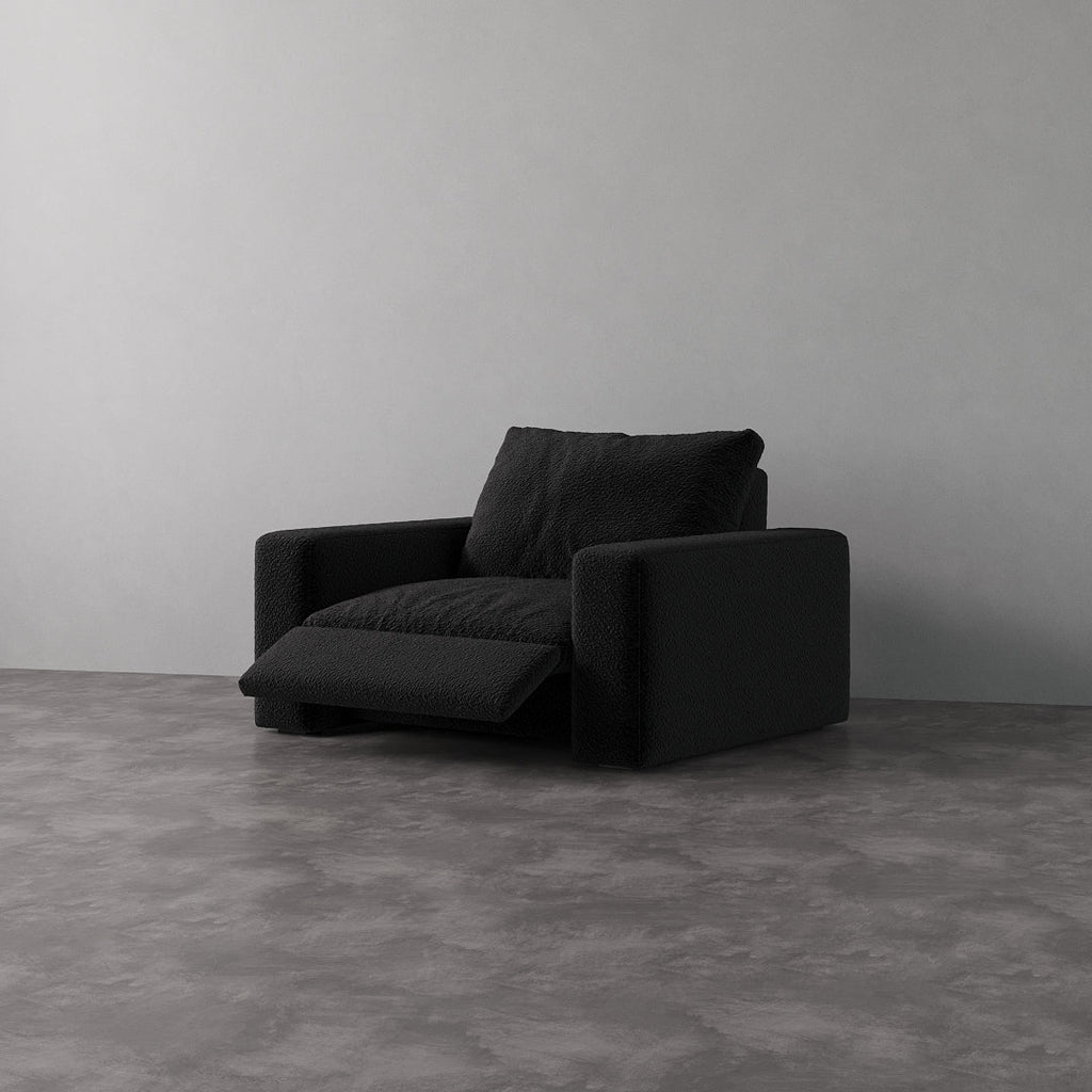 CloudLuxe Recliner Chair-Bouclé
