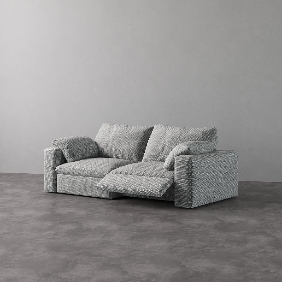 CloudLuxe 2-Piece Modular Recliner Sofa