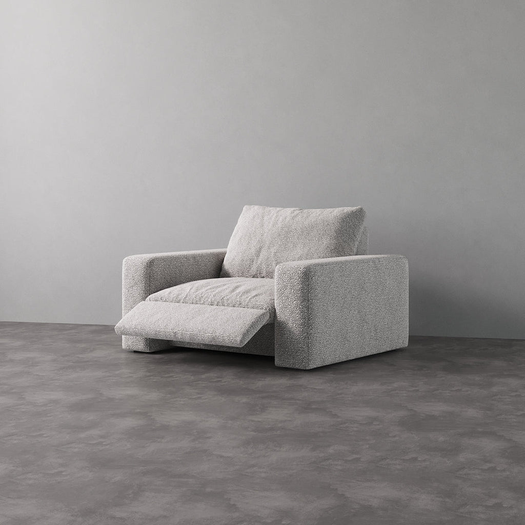 CloudLuxe Recliner Chair-Bouclé