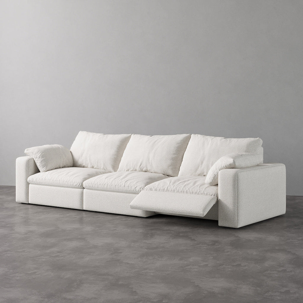 CloudLuxe 3-Piece Modular Recliner Sofa