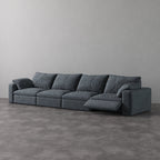 CloudLuxe 4-Piece Modular Recliner Sofa