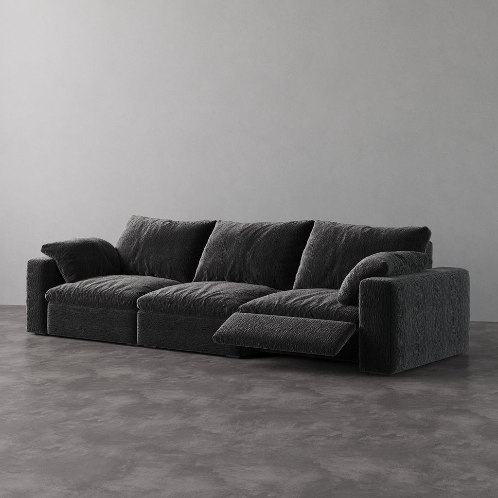 CloudLuxe 3-Piece Modular Recliner Sofa