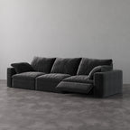 CloudLuxe 3-Piece Modular Recliner Sofa