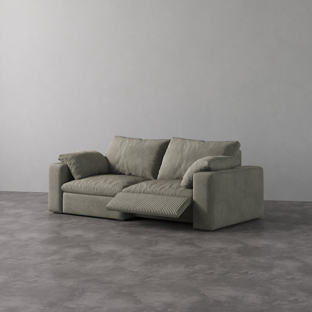 CloudLuxe 2-Piece Modular Recliner Sofa