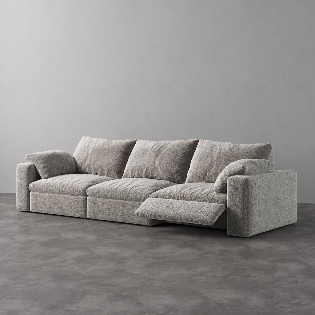 CloudLuxe 3-Piece Modular Recliner Sofa