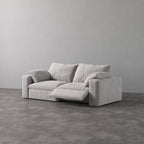 CloudLuxe 2-Piece Modular Recliner Sofa