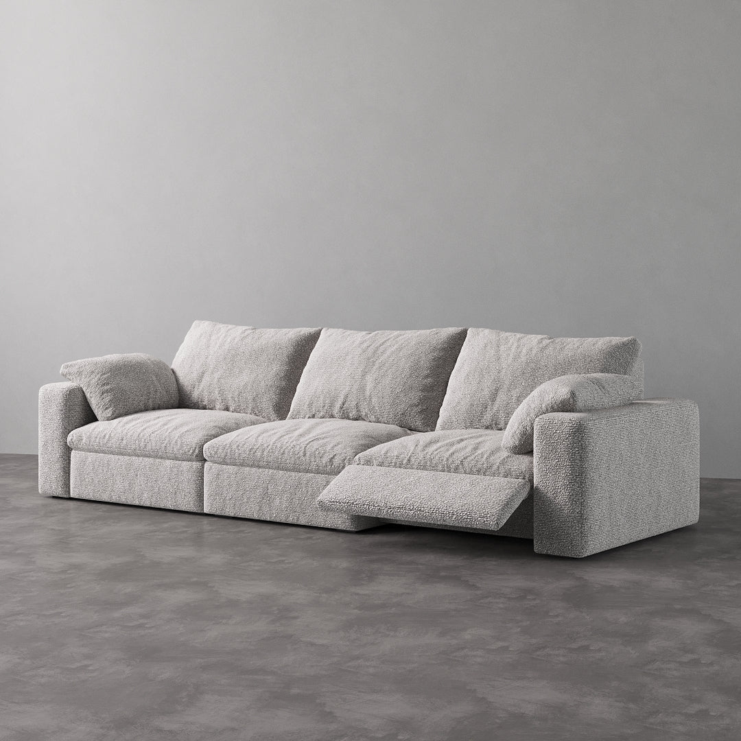 CloudLuxe 3-Piece Modular Recliner Sofa