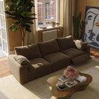 CloudLuxe 3-Piece Modular Recliner Sofa