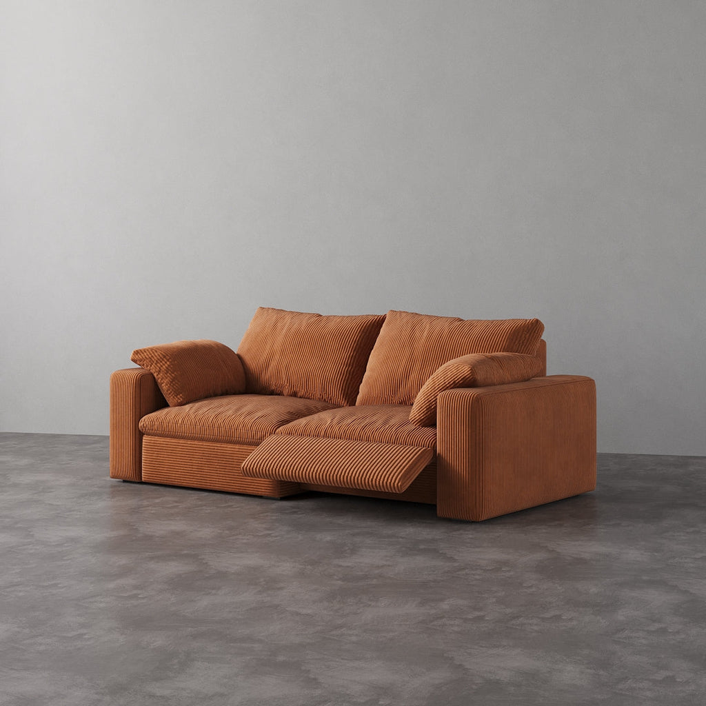 CloudLuxe 2-Piece Modular Recliner Sofa