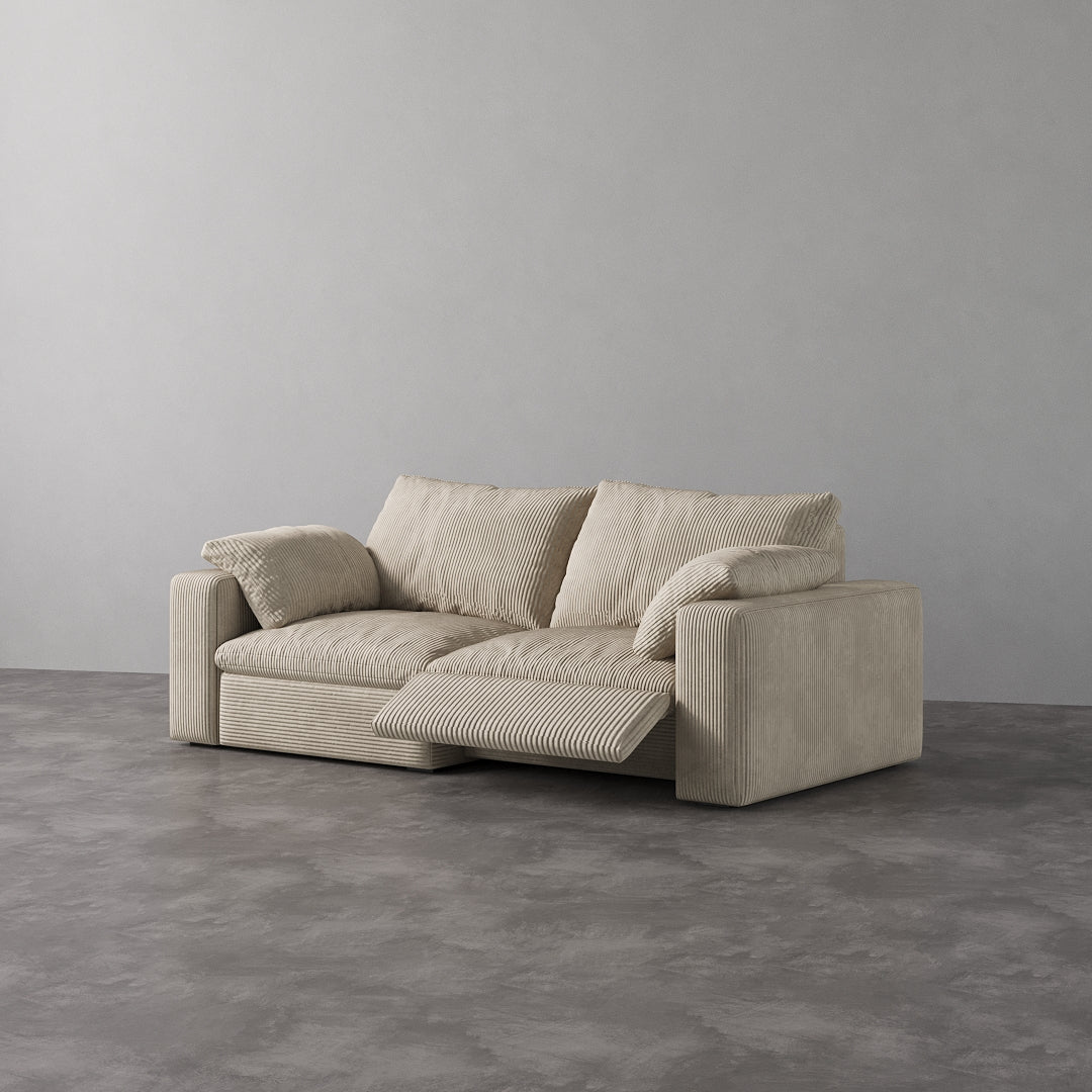 CloudLuxe 2-Piece Modular Recliner Sofa