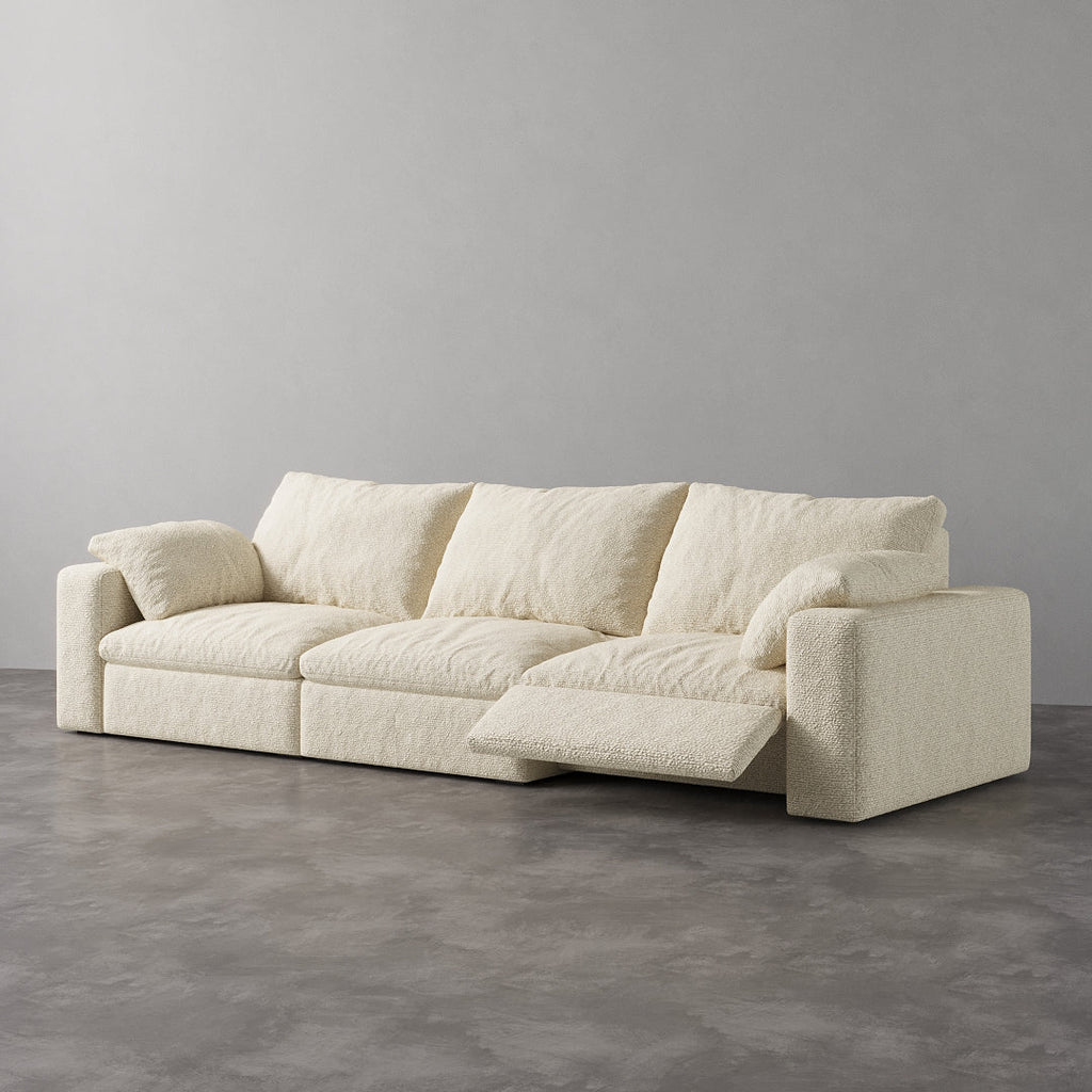 CloudLuxe 3-Piece Modular Recliner Sofa