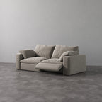 CloudLuxe 2-Piece Modular Recliner Sofa-Pet-Friendly