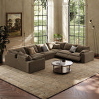 CloudLuxe U-Shape 7-Piece Modular Recliner Sectional-Pet-Friendly