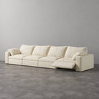 CloudLuxe 4-Piece Modular Recliner Sofa