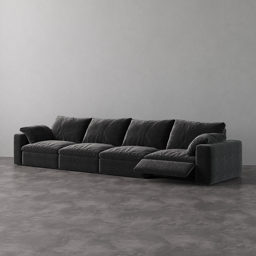 CloudLuxe 4-Piece Modular Recliner Sofa
