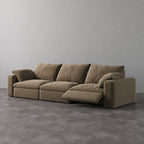CloudLuxe 3-Piece Modular Recliner Sofa