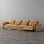 CloudLuxe 4-Piece Modular Recliner Sofa