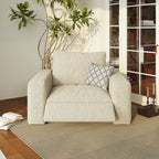 CloudLuxe Recliner Chair-Bouclé