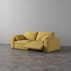 CloudLuxe 2-Piece Modular Recliner Sofa