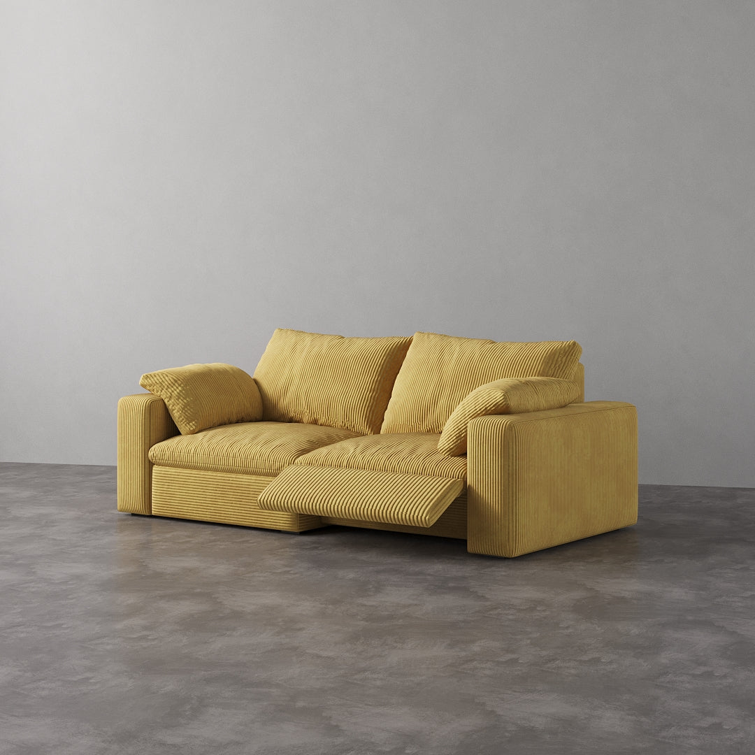 CloudLuxe 2-Piece Modular Recliner Sofa