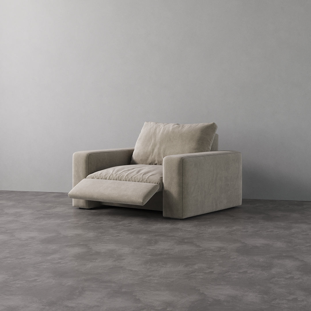 CloudLuxe Recliner Chair-Velvet
