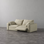 CloudLuxe 2-Piece Modular Recliner Sofa