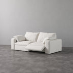CloudLuxe 2-Piece Modular Recliner Sofa