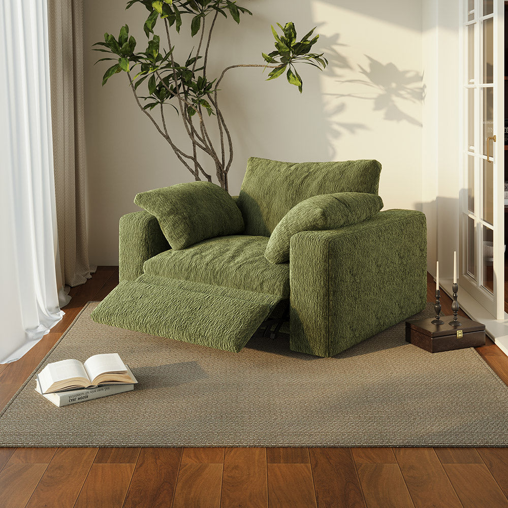 CloudLuxe Recliner Chair-Velvet