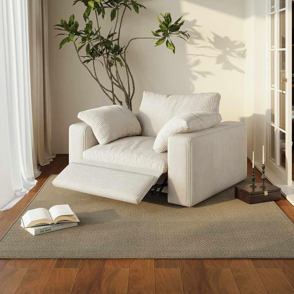 CloudLuxe Recliner Chair-Corduroy