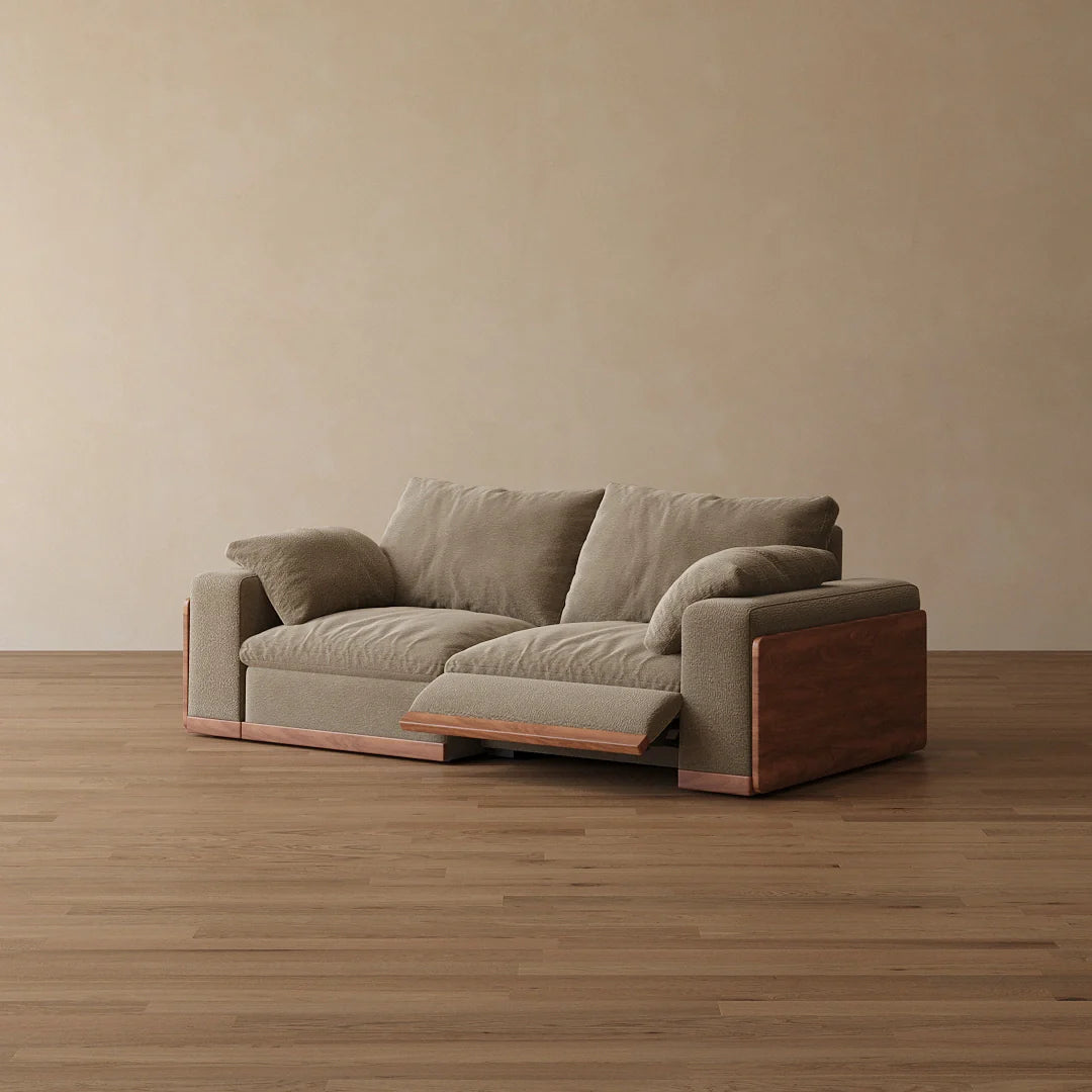 CloudWood 2-Piece Modular Recliner Sofa