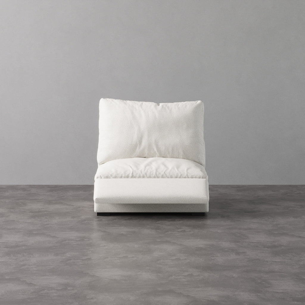 Armless Recliner Chair