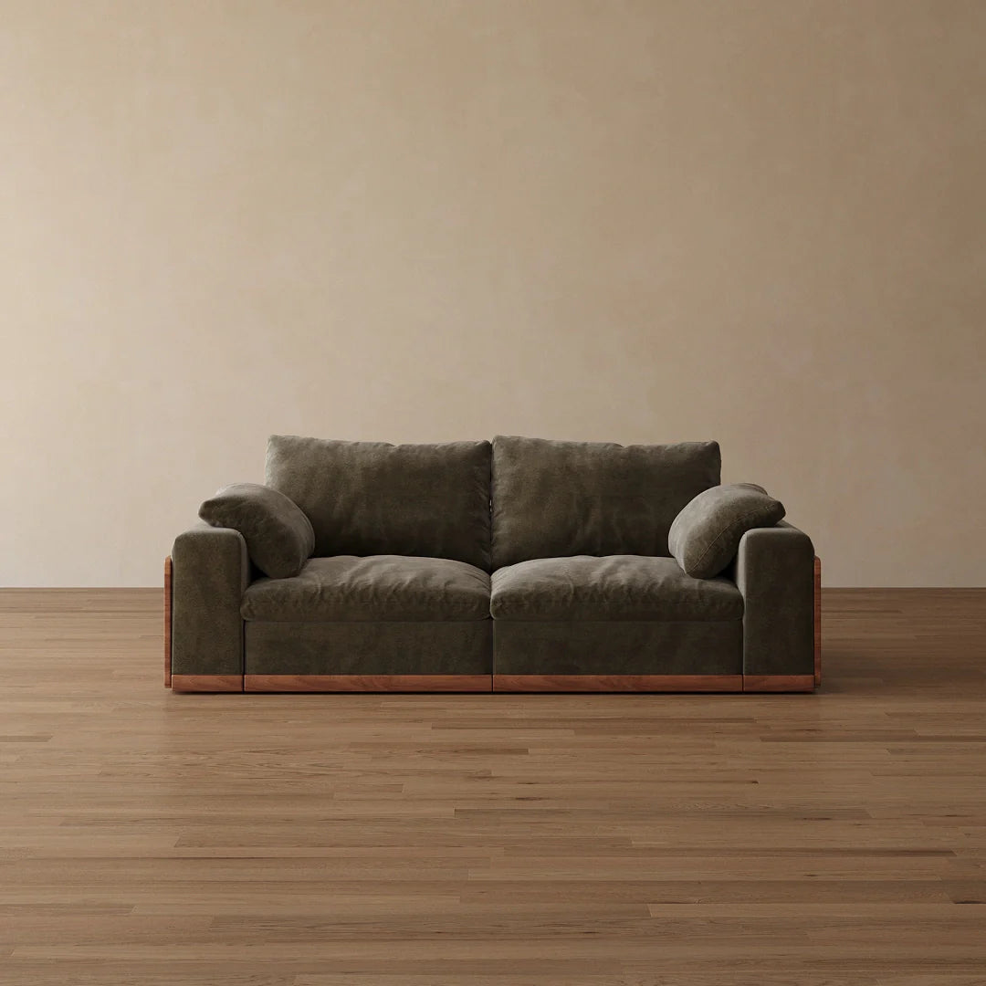 CloudWood 2-Piece Modular Recliner Sofa