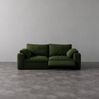 CloudLuxe 2-Piece Modular Recliner Sofa-Bouclé