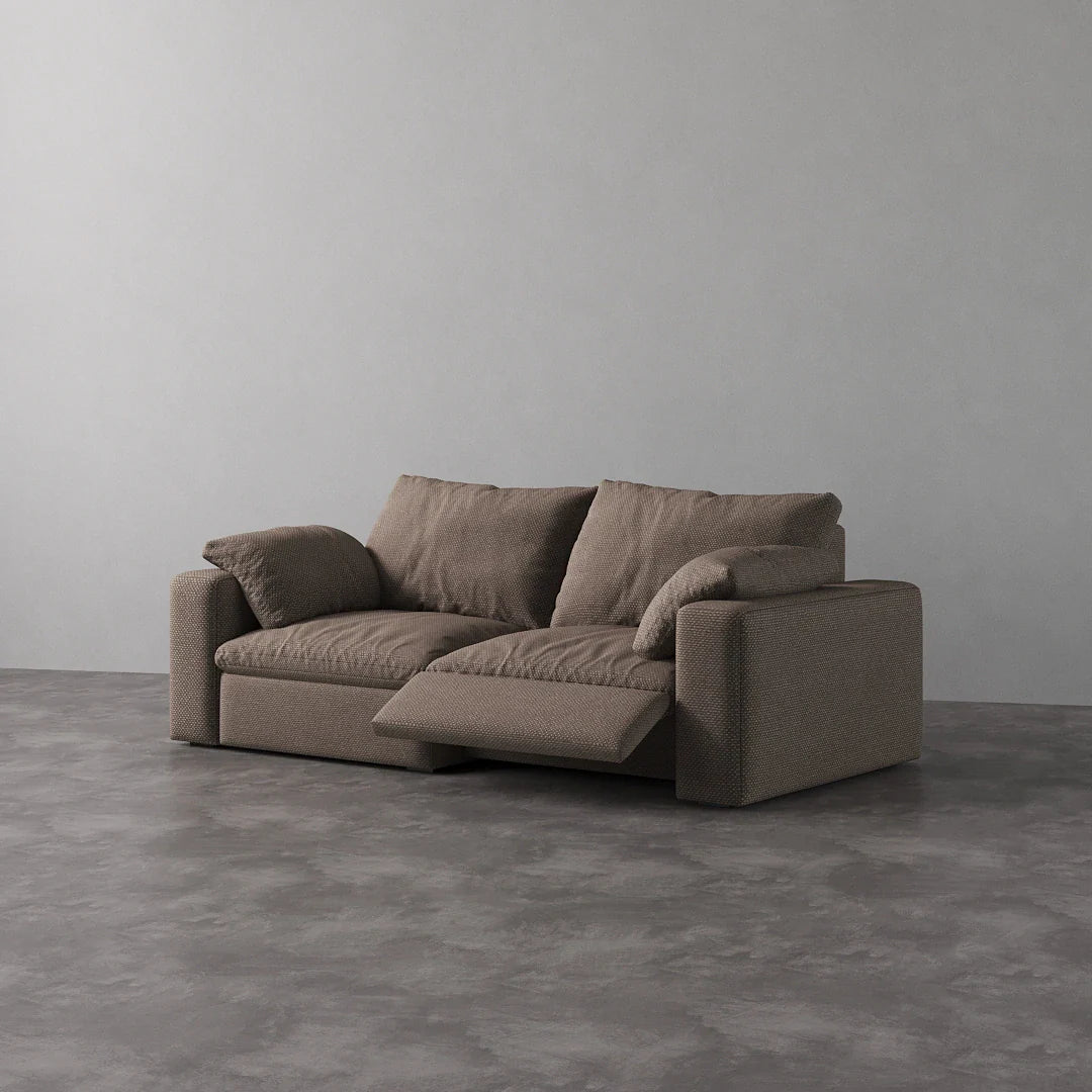 CloudLuxe 2-Piece Modular Recliner Sofa