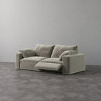 CloudLuxe 2-Piece Modular Recliner Sofa