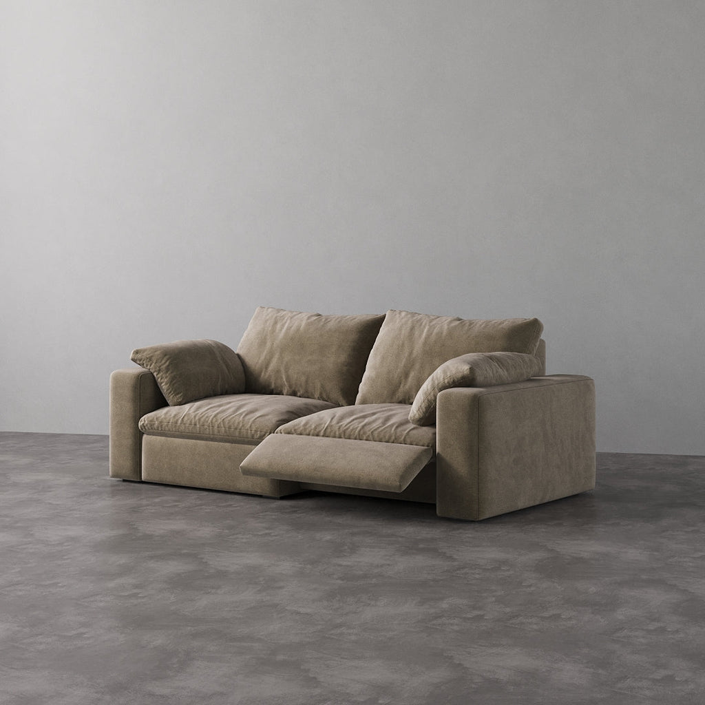CloudLuxe 2-Piece Modular Recliner Sofa