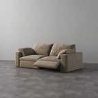 CloudLuxe 2-Piece Modular Recliner Sofa