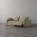 CloudLuxe 2-Piece Modular Recliner Sofa