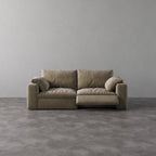 CloudLuxe 2-Piece Modular Recliner Sofa