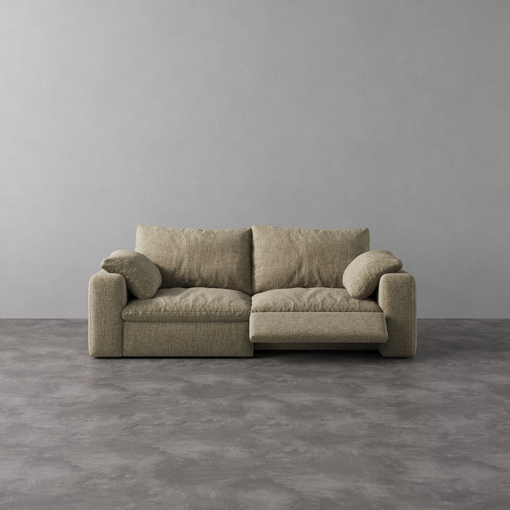 CloudLuxe 2-Piece Modular Recliner Sofa-Linen